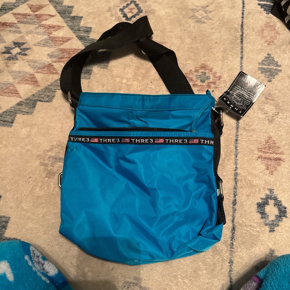 Blue Crossbody Bag
